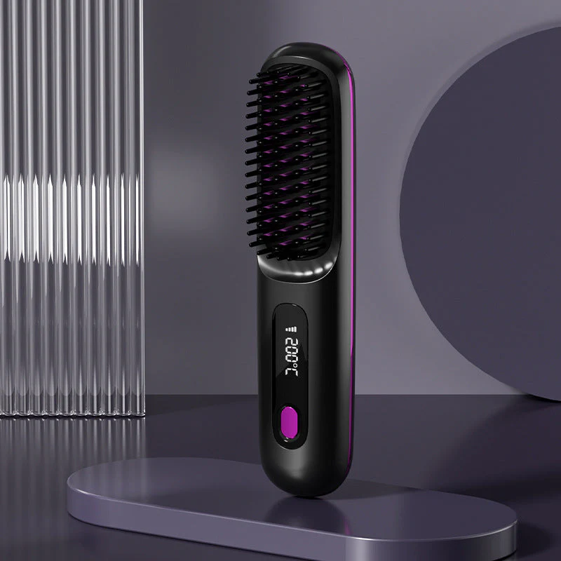 💐New Year's Offer: 50% Off💖Cordless Ceramic Heated Hair Straightening Comb(Ionic Ceramic · Hair-Friendly Design) - Image 11