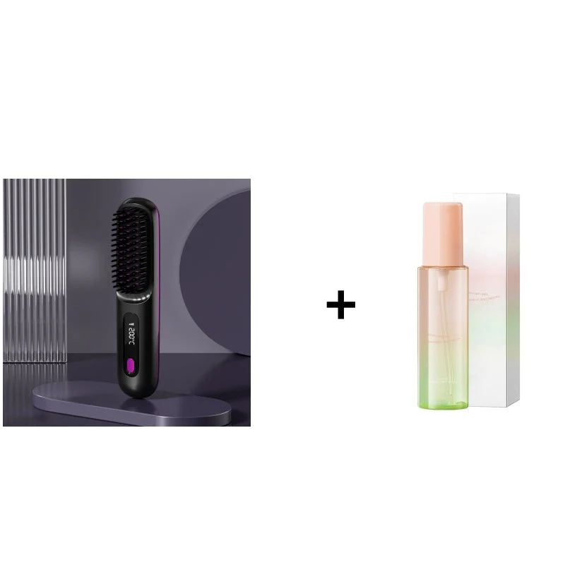 💐New Year's Offer: 50% Off💖Cordless Ceramic Heated Hair Straightening Comb(Ionic Ceramic · Hair-Friendly Design) - Image 13