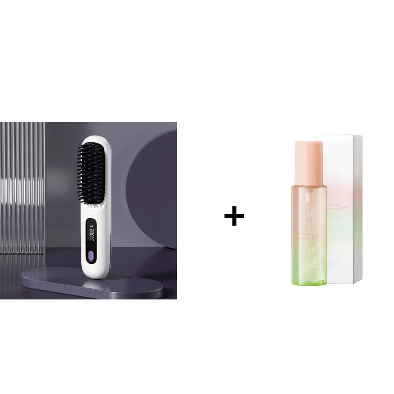 💐New Year's Offer: 50% Off💖Cordless Ceramic Heated Hair Straightening Comb(Ionic Ceramic · Hair-Friendly Design) - Image 14