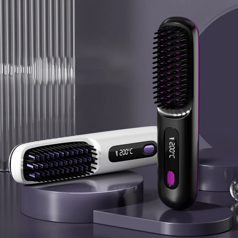 💐New Year's Offer: 50% Off💖Cordless Ceramic Heated Hair Straightening Comb(Ionic Ceramic · Hair-Friendly Design) - Image 2