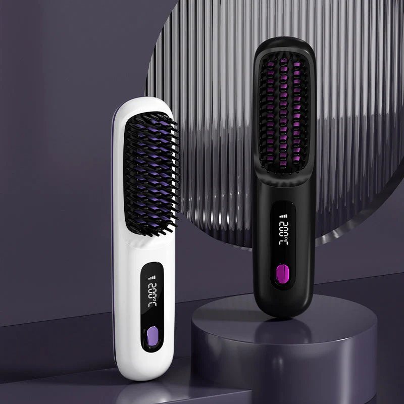 💐New Year's Offer: 50% Off💖Cordless Ceramic Heated Hair Straightening Comb(Ionic Ceramic · Hair-Friendly Design) - Image 9