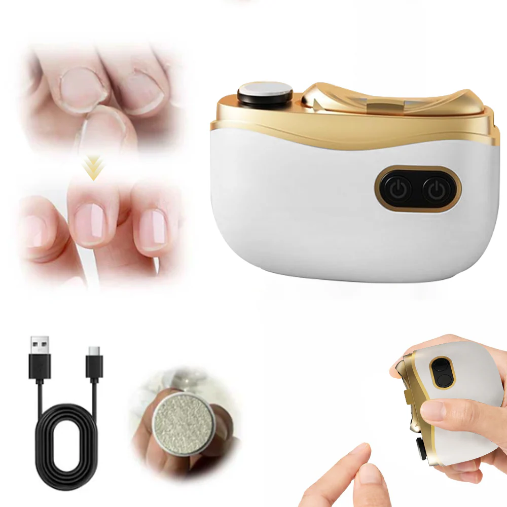💥LAST DAY SALE 50% OFF💥 2-in-1 Electric Nail Clipper & Polisher 🏆 Universal automatic nail file for adults and children👶 - Image 10