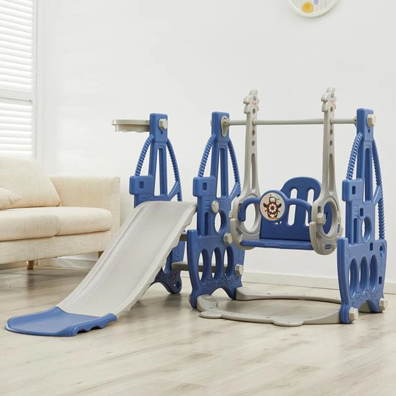 Kids Multifunctional Indoor Playground Slide Set - Image 3