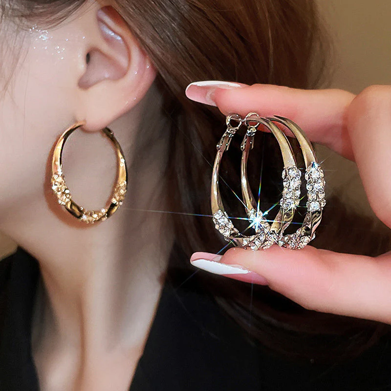 (🎉 New Year Special Offer – 50% OFF ✨) 🌙💎 CZTICLE® Cubic Zirconia Hoop Earrings - Image 2