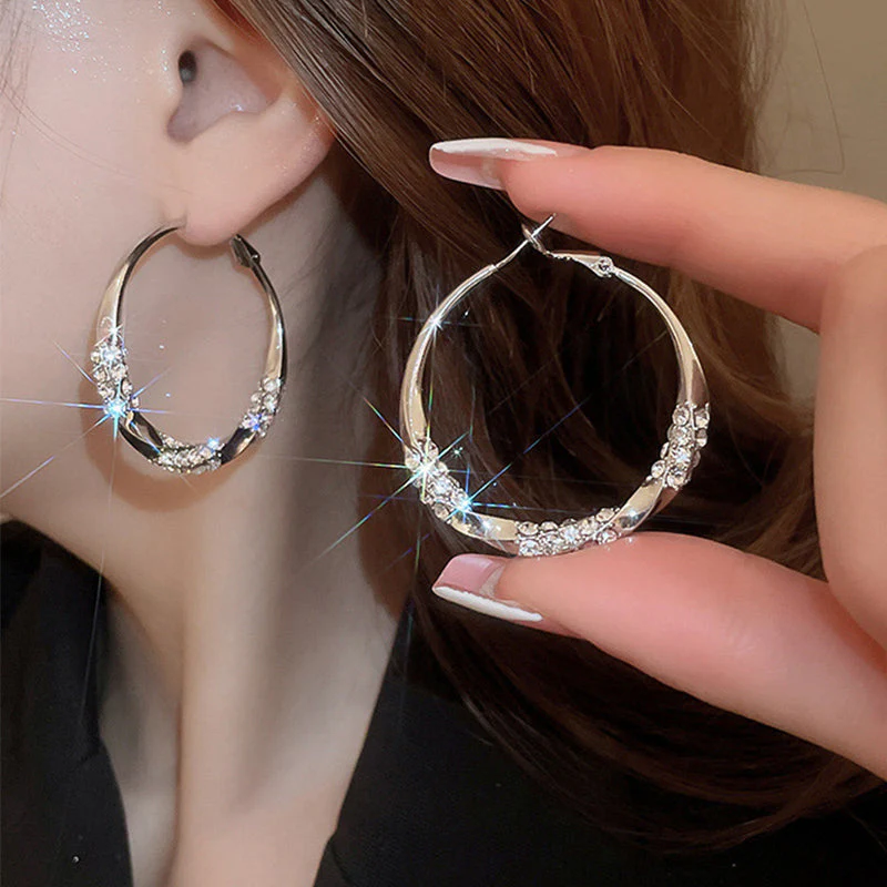 (🎉 New Year Special Offer – 50% OFF ✨) 🌙💎 CZTICLE® Cubic Zirconia Hoop Earrings - Image 4