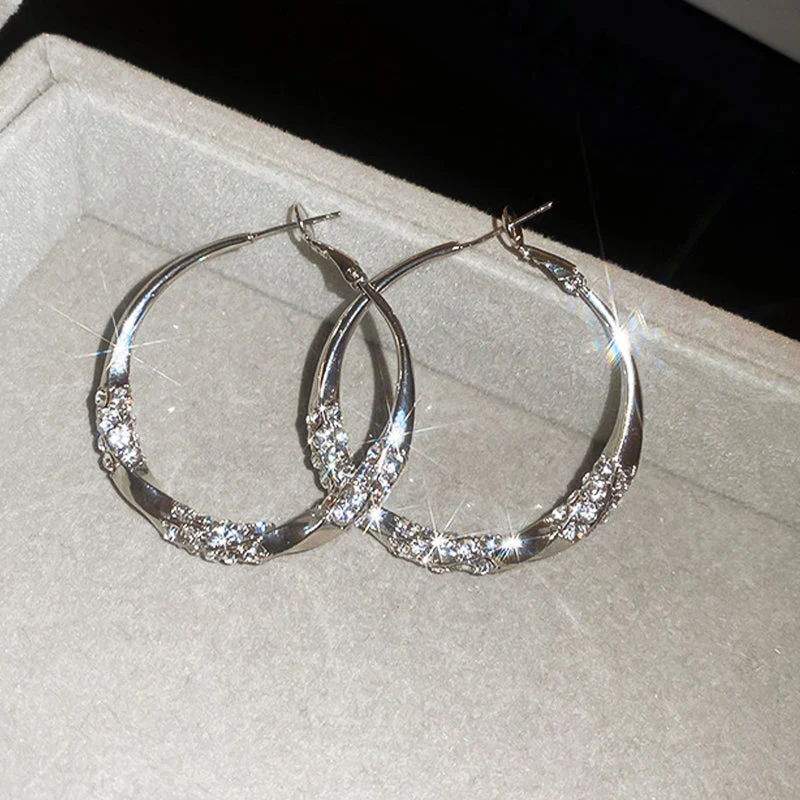 (🎉 New Year Special Offer – 50% OFF ✨) 🌙💎 CZTICLE® Cubic Zirconia Hoop Earrings - Image 7