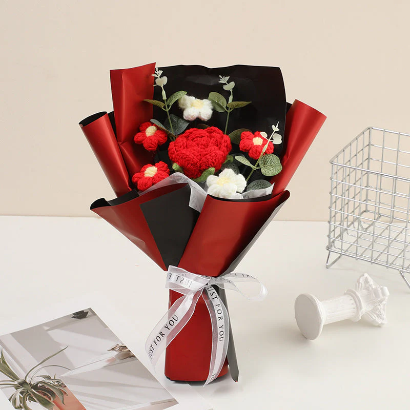 💕 Holiday Special – 50% Off! 💕 Handmade Crochet Bouquets - Image 2