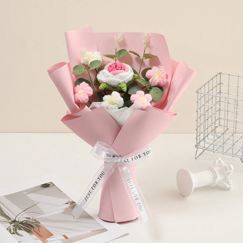💕 Holiday Special – 50% Off! 💕 Handmade Crochet Bouquets - Image 3