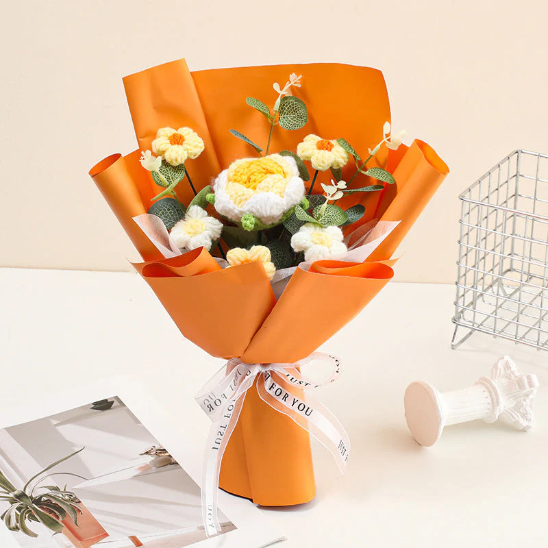 💕 Holiday Special – 50% Off! 💕 Handmade Crochet Bouquets - Image 4