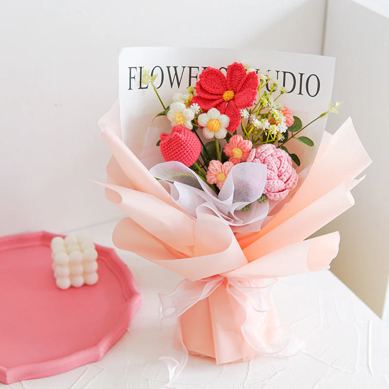 💕 Holiday Special – 50% Off! 💕 Handmade Crochet Bouquets - Image 5