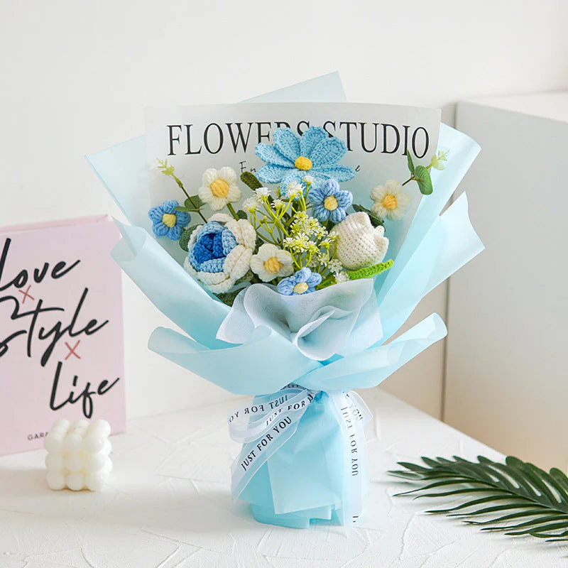 💕 Holiday Special – 50% Off! 💕 Handmade Crochet Bouquets - Image 6