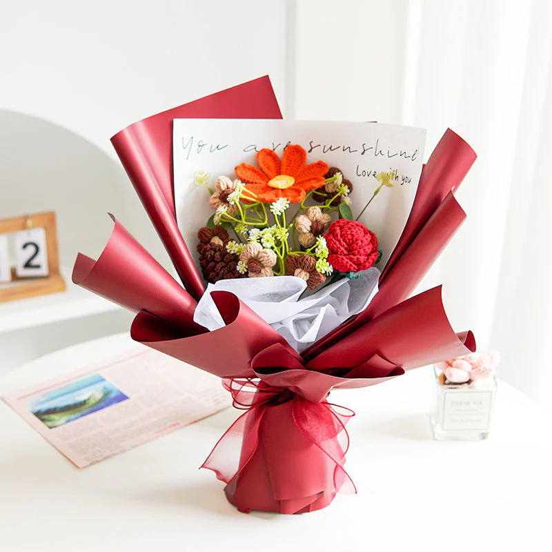 💕 Holiday Special – 50% Off! 💕 Handmade Crochet Bouquets - Image 9