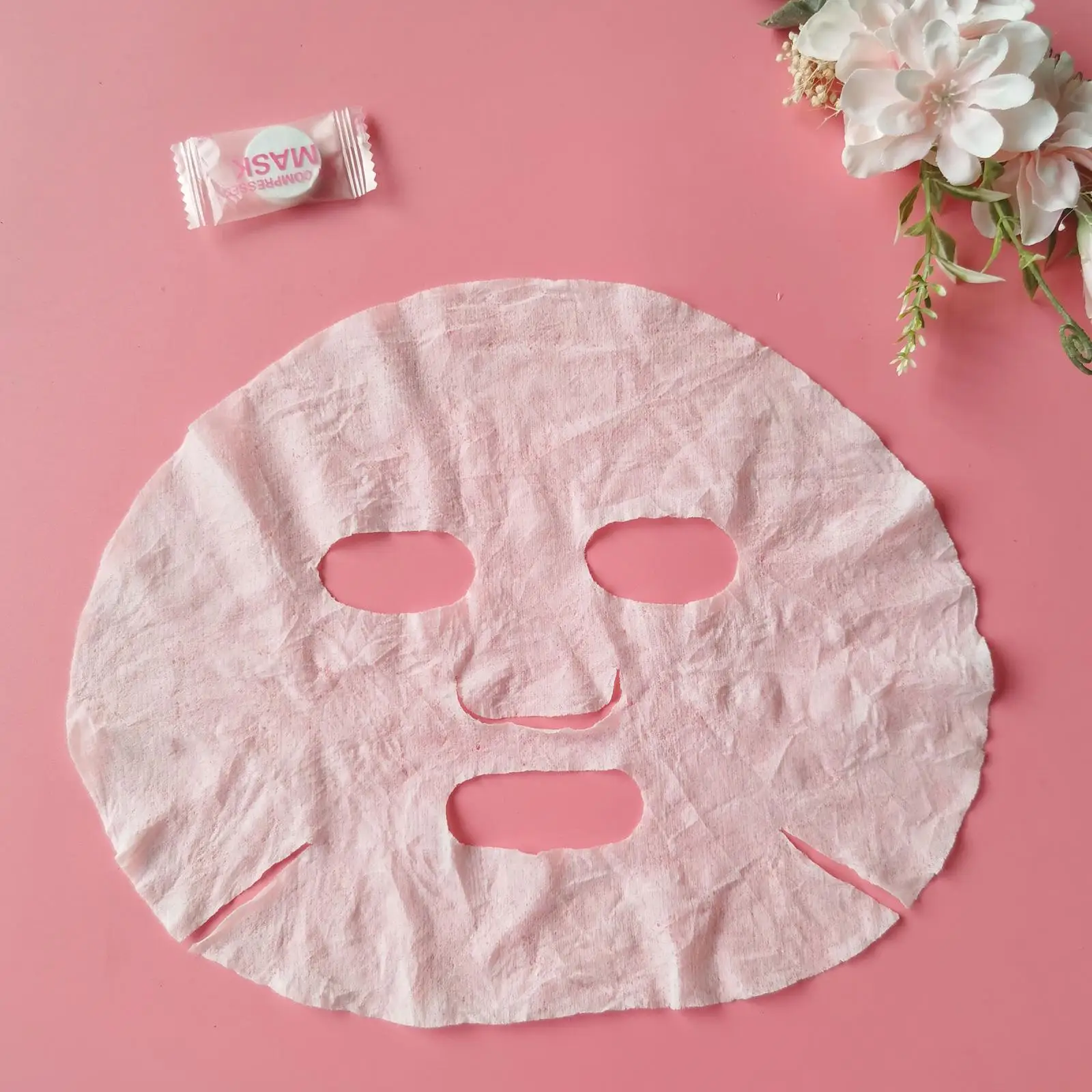 NEW High-end 30/50PCS Disposable Compressed Facial Mask Portable Non-woven Face Mask Facial Towel Coin Cotton Wrapped Tissues - Image 4