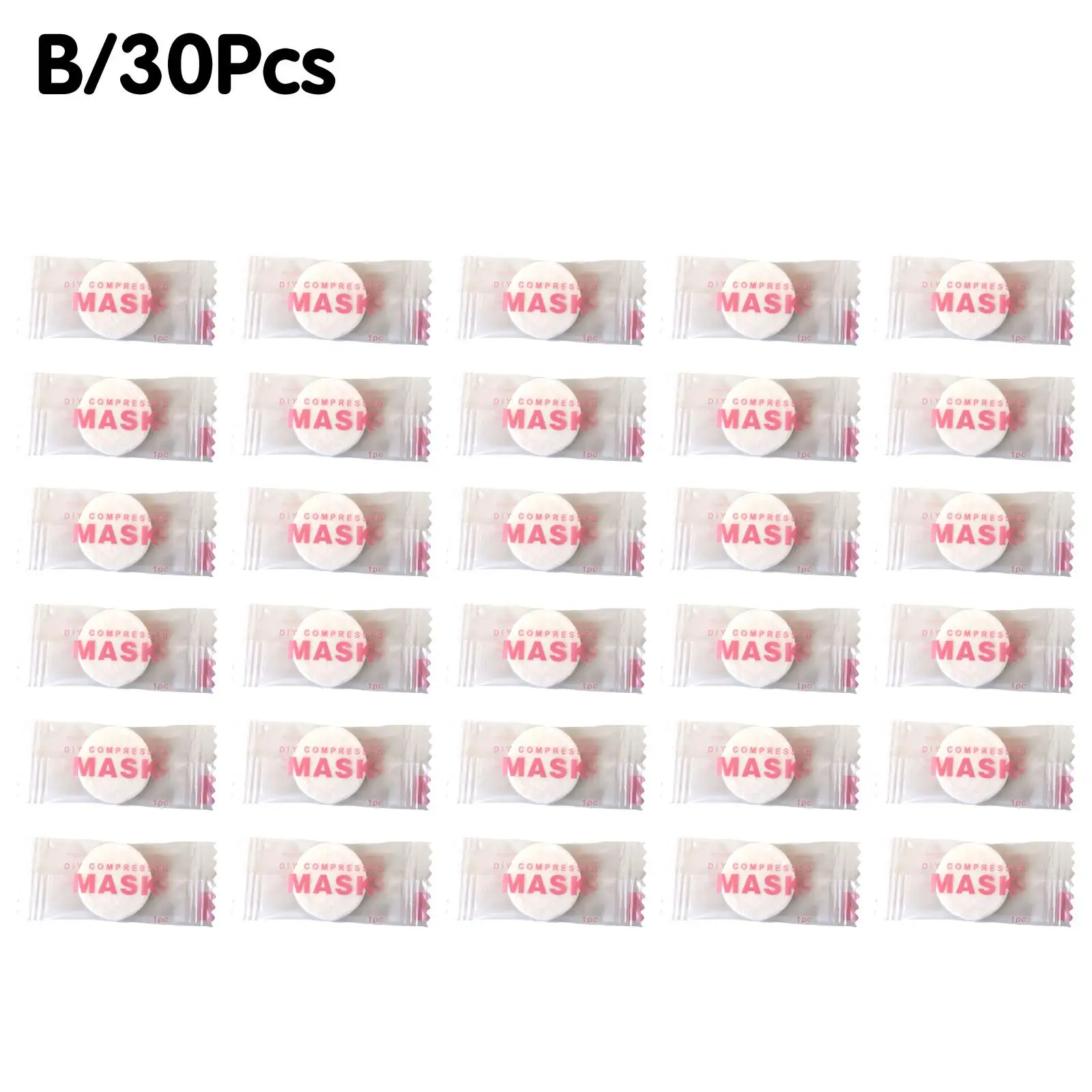 NEW High-end 30/50PCS Disposable Compressed Facial Mask Portable Non-woven Face Mask Facial Towel Coin Cotton Wrapped Tissues - Image 7