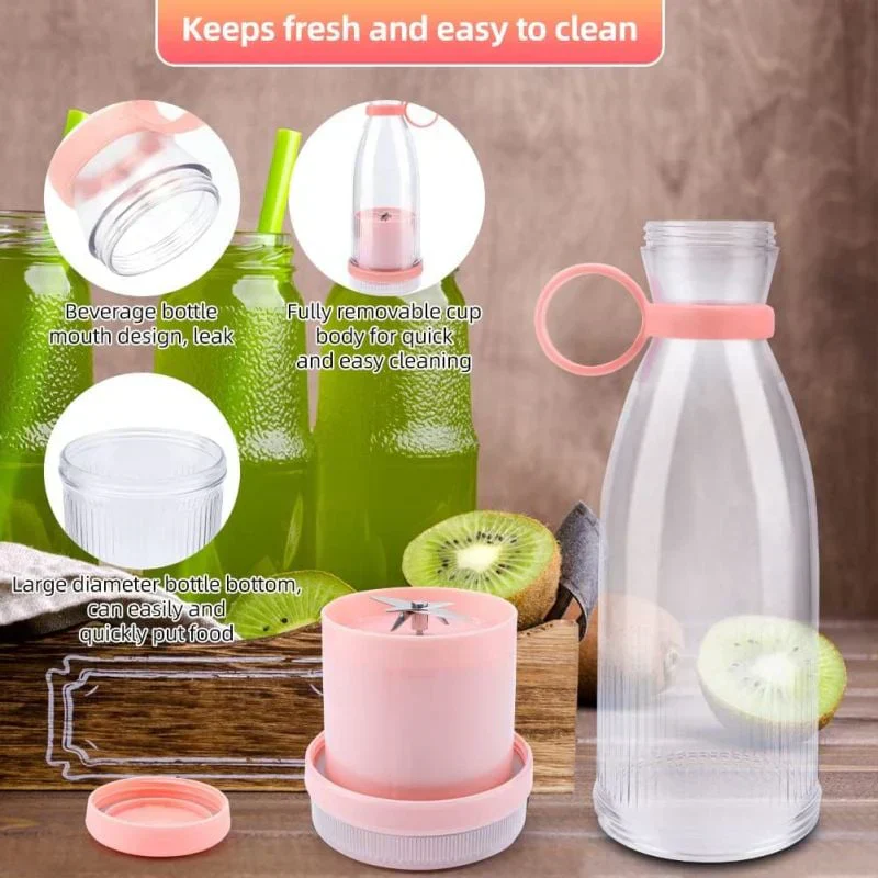 🍋🍹 New Year Special: 50% Off 💕 Best‑Selling Portable Juicer | Enjoy Fresh Juice Anytime, Anywhere - Image 10