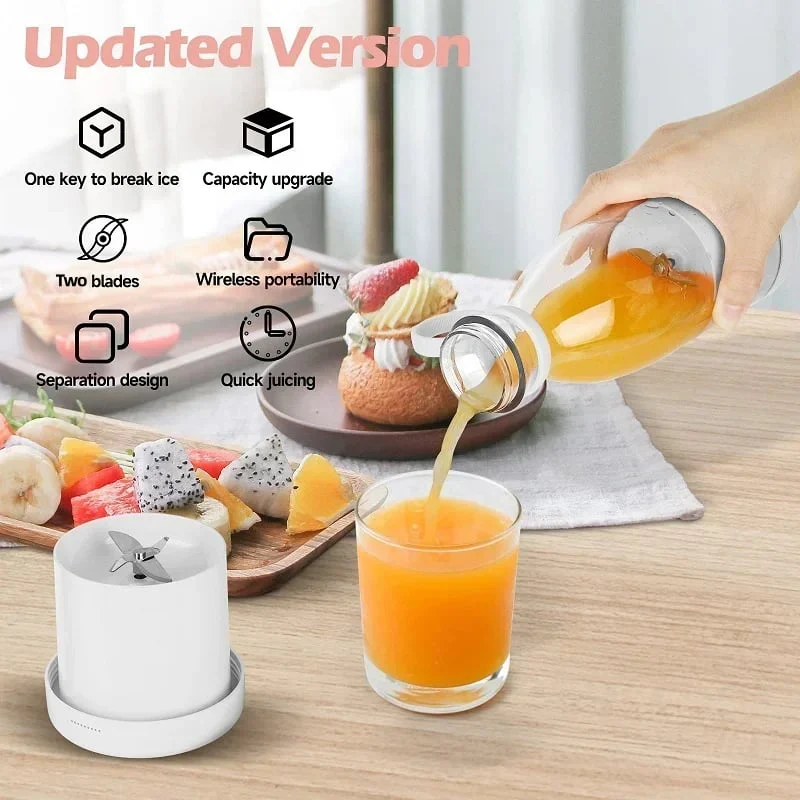 🍋🍹 New Year Special: 50% Off 💕 Best‑Selling Portable Juicer | Enjoy Fresh Juice Anytime, Anywhere - Image 11