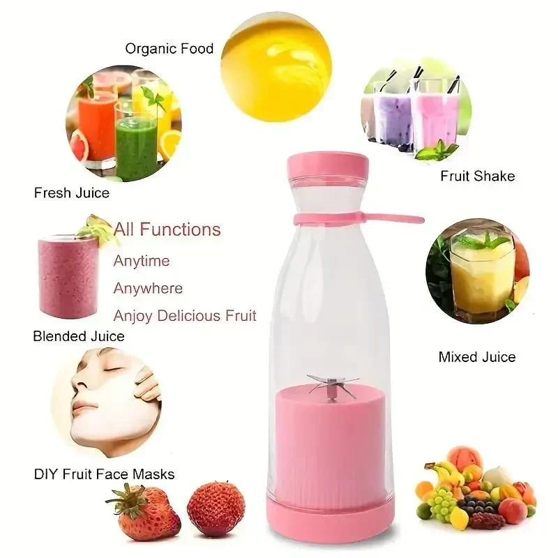 🍋🍹 New Year Special: 50% Off 💕 Best‑Selling Portable Juicer | Enjoy Fresh Juice Anytime, Anywhere - Image 12