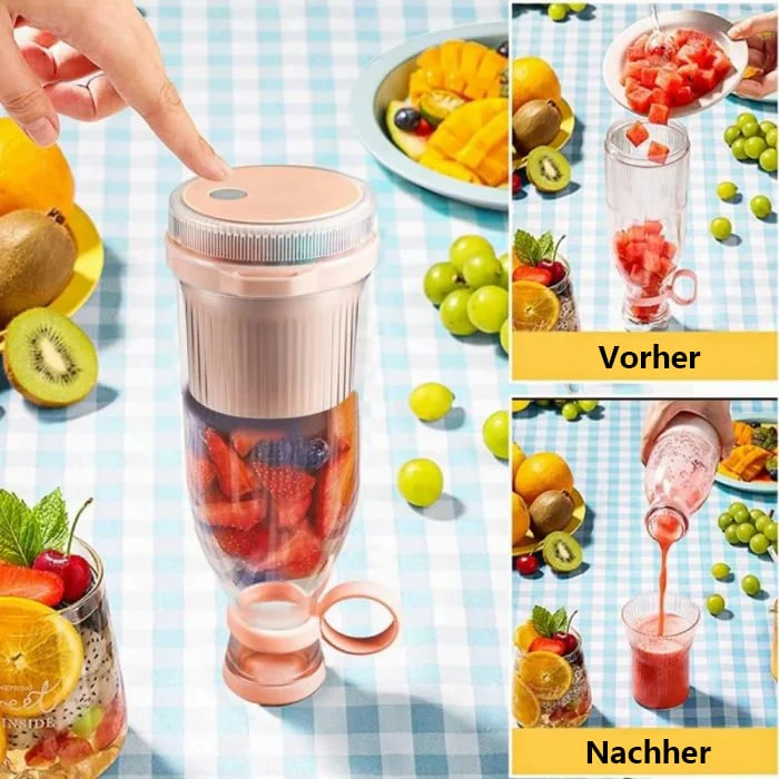 🍋🍹 New Year Special: 50% Off 💕 Best‑Selling Portable Juicer | Enjoy Fresh Juice Anytime, Anywhere - Image 4
