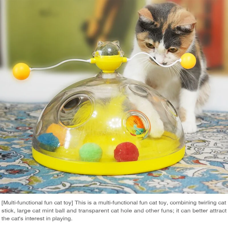 Windmill Interactive Multifunctional Catnip Toy - Image 6