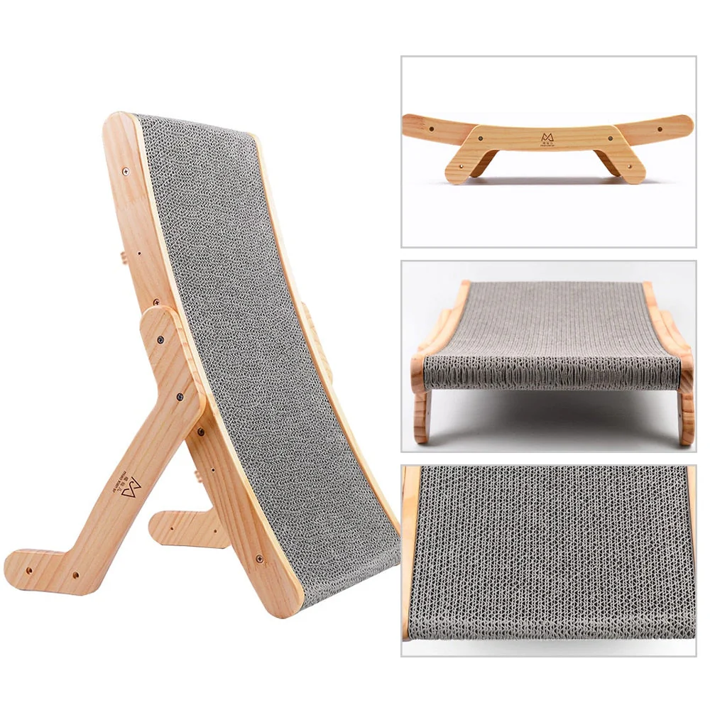 Wooden Cat Scratch Bed - Image 7
