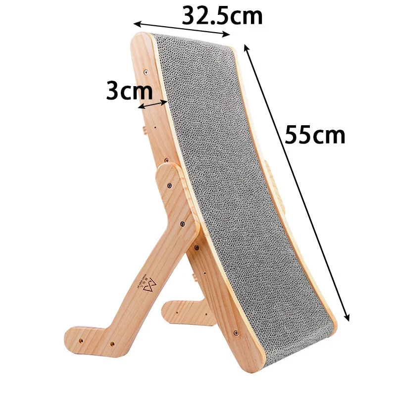 Wooden Cat Scratch Bed - Image 8