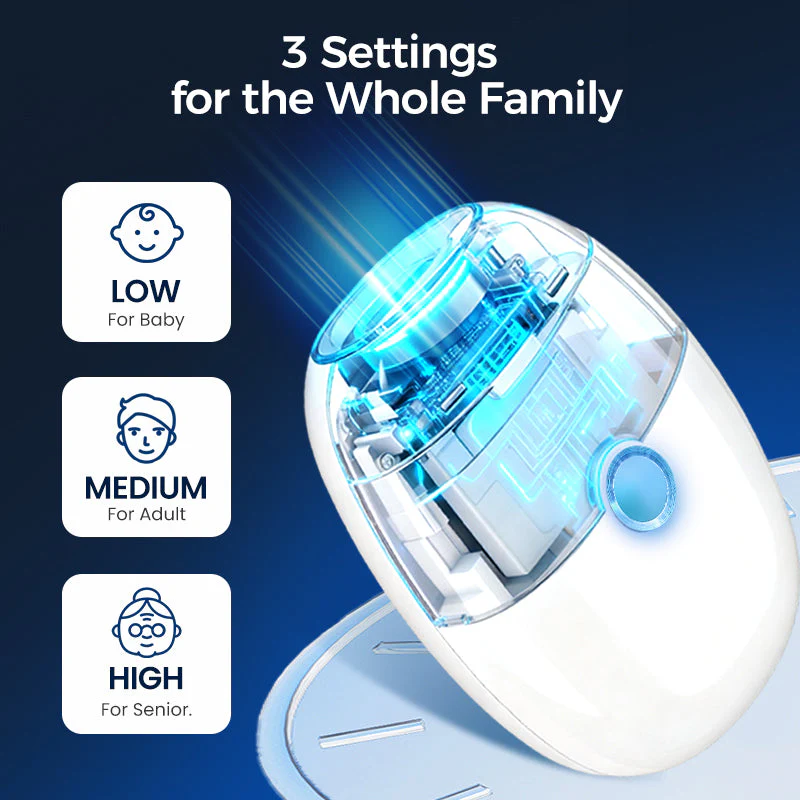 💎New Year Special: 50% Off ✨ Multifunction Automatic Nail Trimmer – 6 Speed Levels, Safe and Gentle for Easy Nail Care 💅 - Image 4