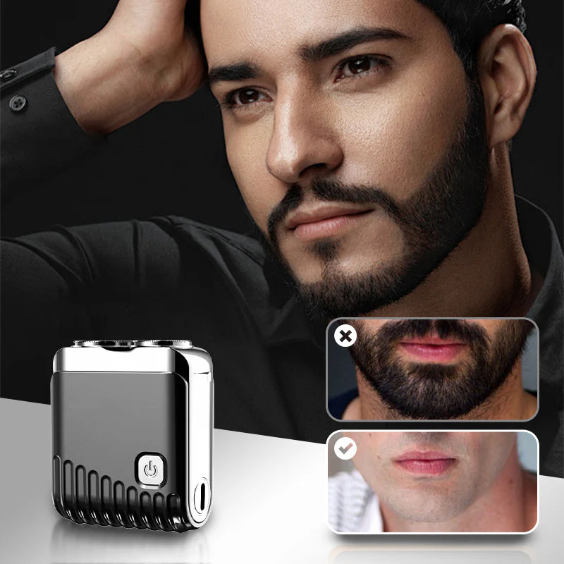 🔨🎁Mini Portable Electric Shaver – The Ultimate Travel Companion for a Smooth Shave Anywhere (Wet & Dry & USB-C)