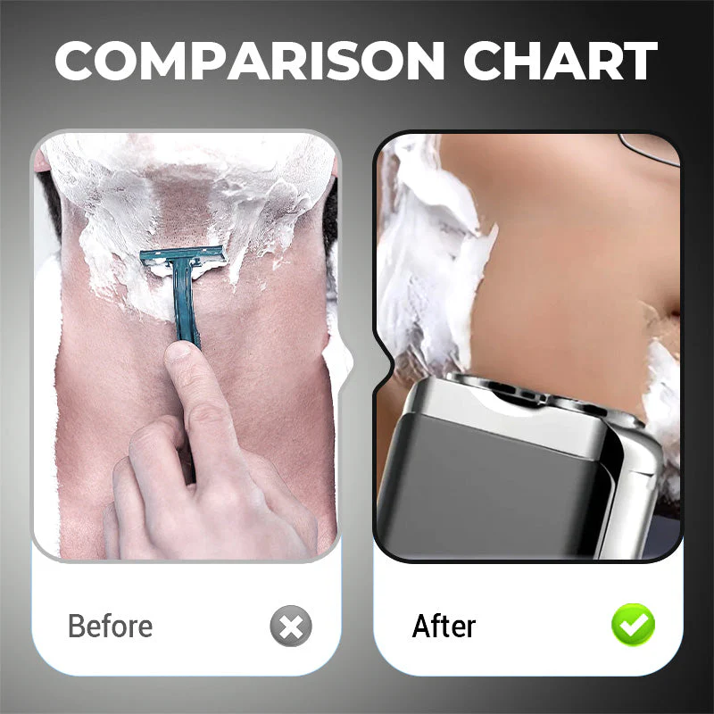 🔨🎁Mini Portable Electric Shaver – The Ultimate Travel Companion for a Smooth Shave Anywhere (Wet & Dry & USB-C) - Image 3