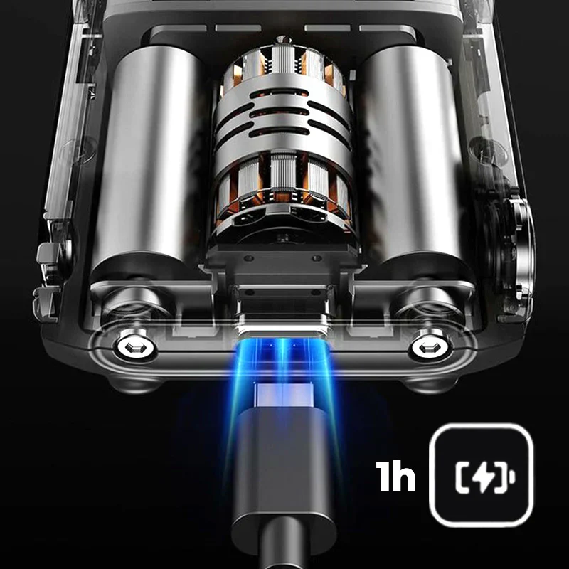 🔨🎁Mini Portable Electric Shaver – The Ultimate Travel Companion for a Smooth Shave Anywhere (Wet & Dry & USB-C) - Image 4