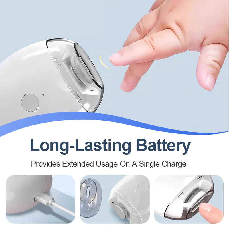 🌏🌏Universal Automatic Fingernail Grinder - 6 Speed Settings with 5 Attachments for Safe & Gentle Nail Care 💅✨ - Image 6